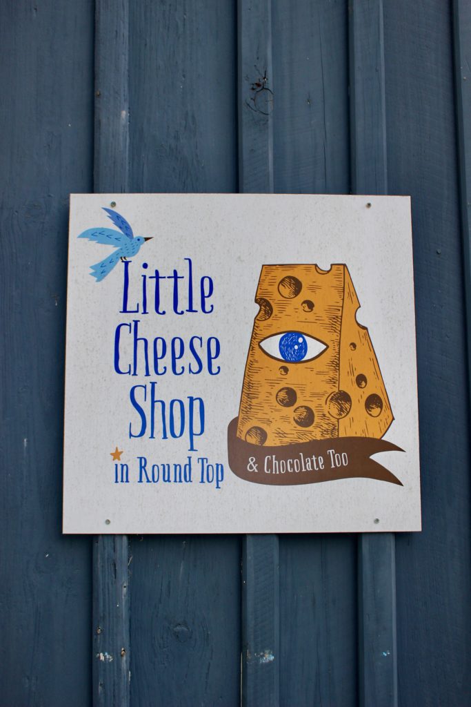 Little Cheese Shop, Round Top. 